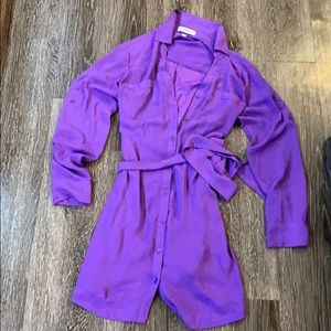 Express Shirt Dress Size S